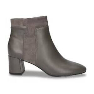 Bell Vita Women's Medley Boots Bootie 12 Gray Suede Elegant Luxury Fall NIB